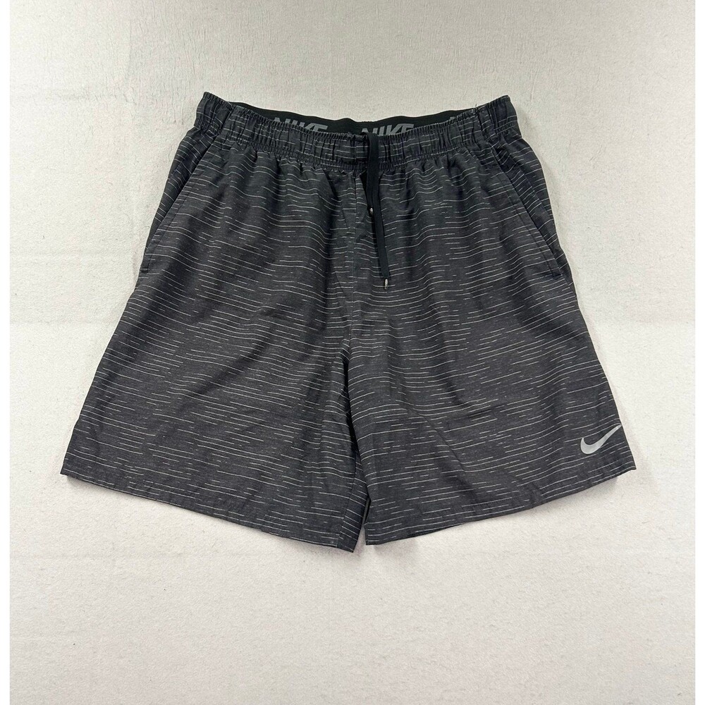 Nike Dri-FIT Flex Woven 9" Training/Running Shorts 2XL Black